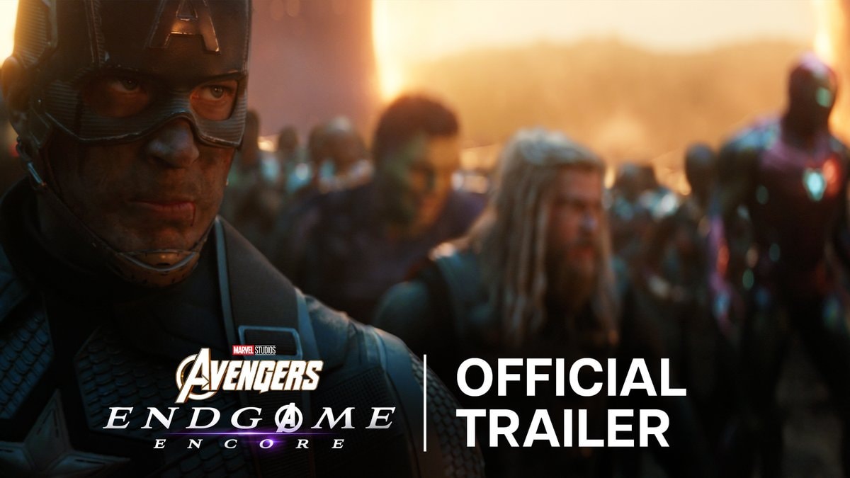 Avengers Endgame Encore trailer 77M views