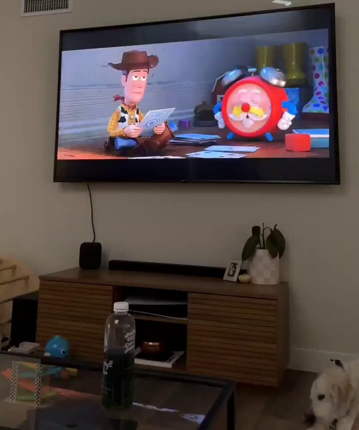 Toy Story Woody hand holding moment