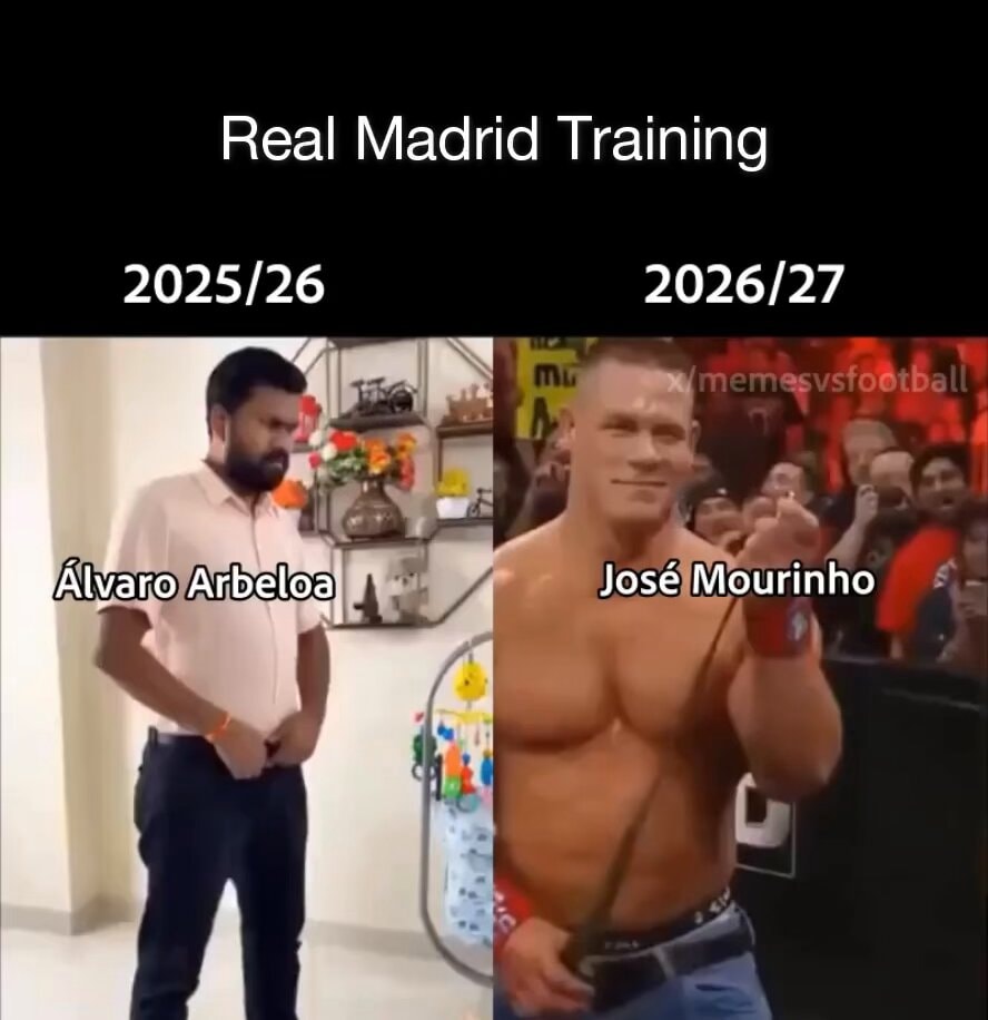 Real Madrid training staff comparison