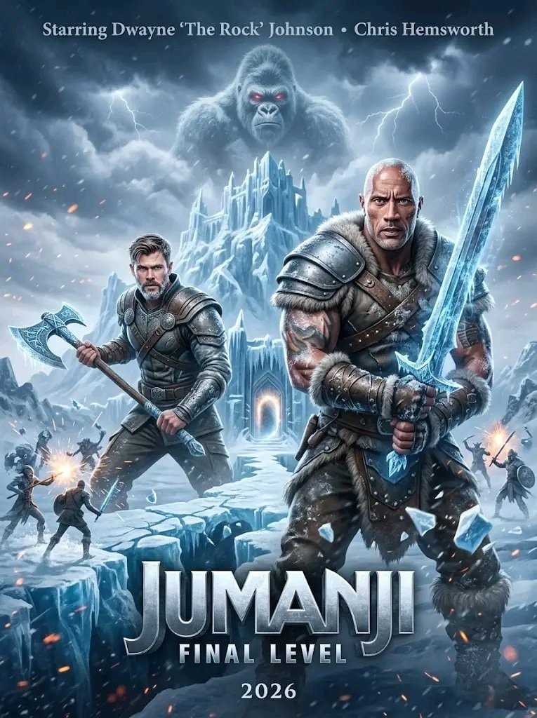 Final Level Dwayne Johnson Chris Hemsworth