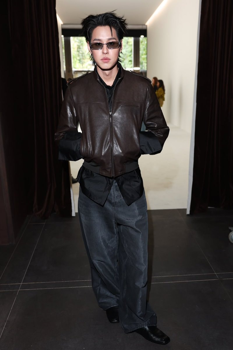 Billkin at Gucci fashion show