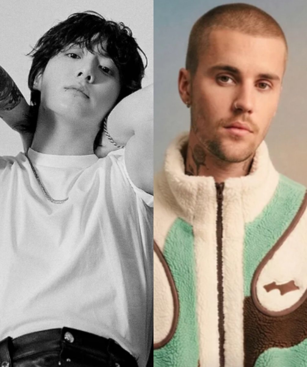 Justin Bieber reposts Jungkook shirtless stage video 🥹