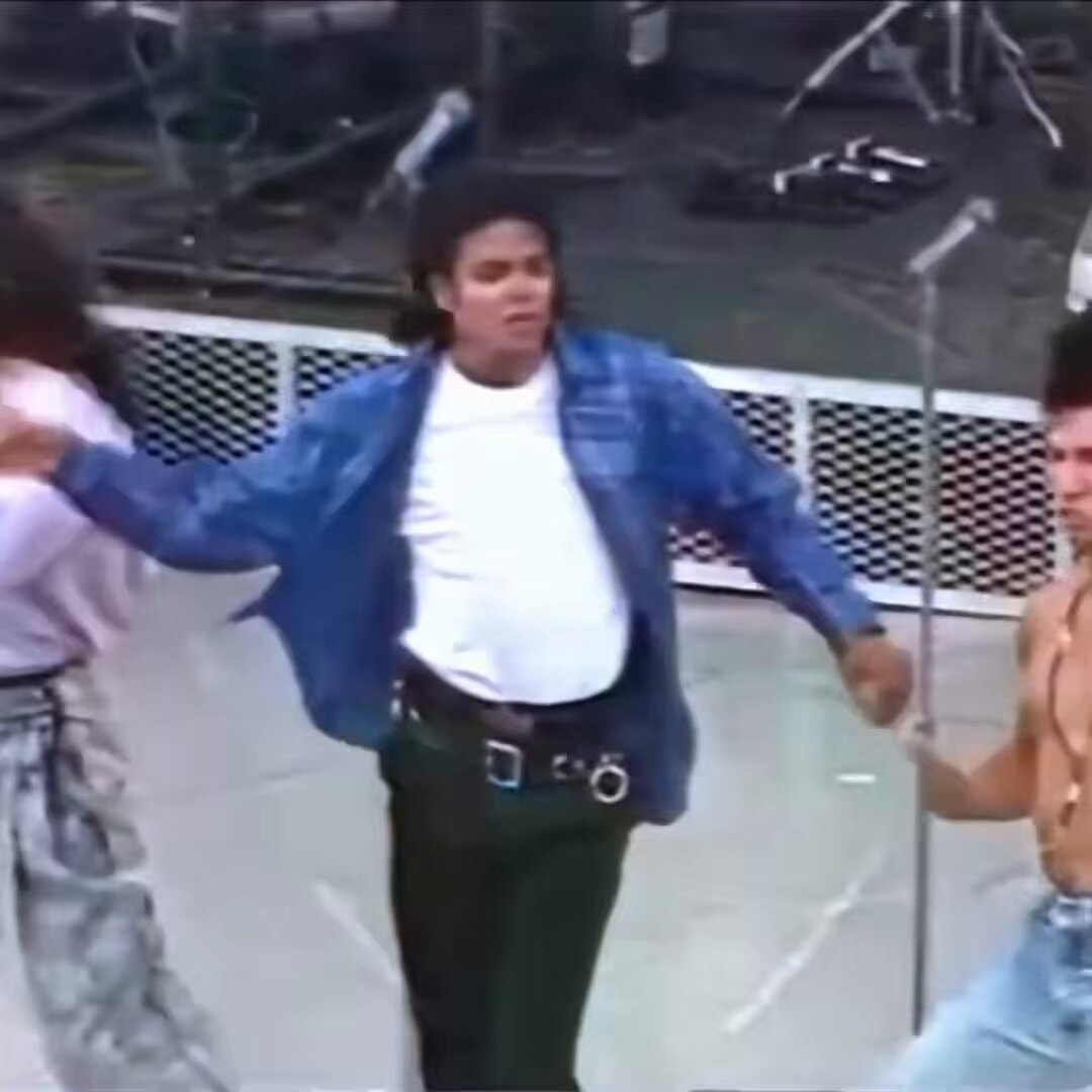 Michael BAD World Tour rehearsal footage