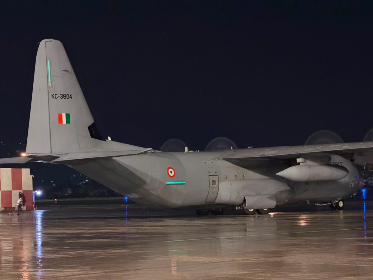 India HADR aid KC-3804 (photo 1 of 3)