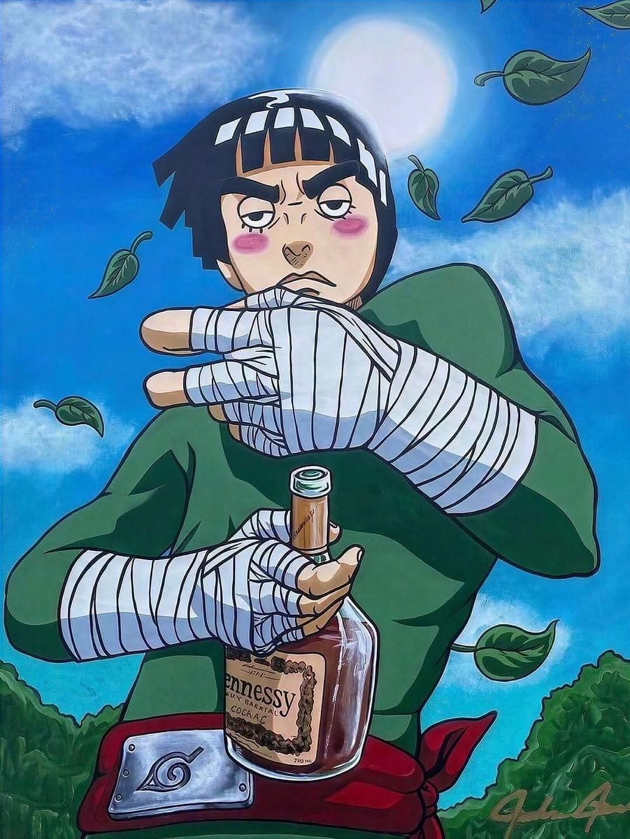 Rock Lee Hennessy Drunken Fist