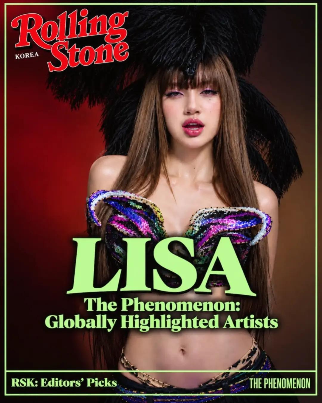 Lisa Rolling Stone Korea cover