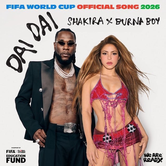 Shakira Burna Boy Dai Dai