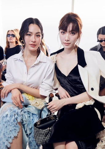 Lingling Kwong and Orm Kornnaphat Paris Fashion Week SS27 Lingling Kwong and Orm Kornnaphat Paris Fashion Week SS27