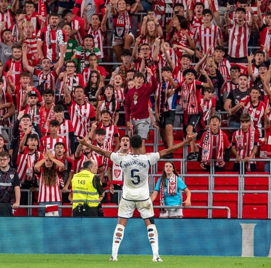 Jude Bellingham Real Madrid goal celebration