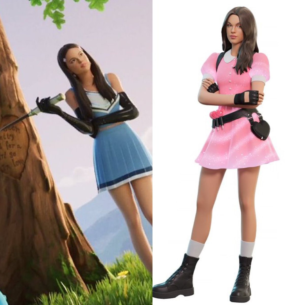 Olivia Rodrigo Fortnite skins (photo 2 of 2)