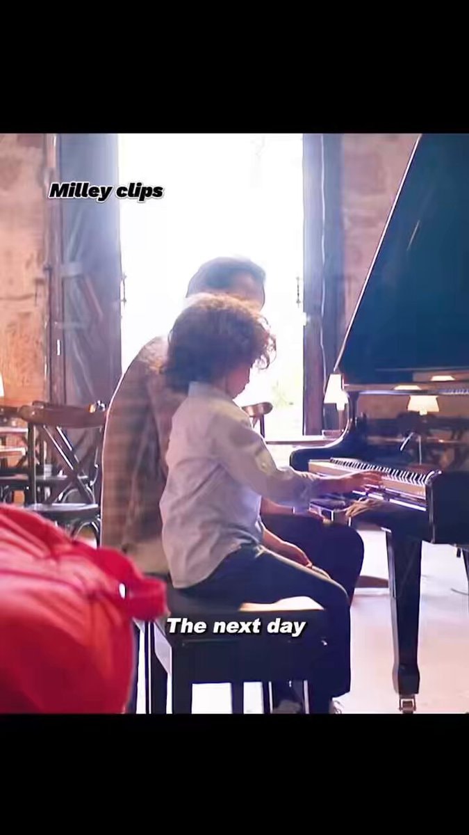 Autistic boy connects with piano
