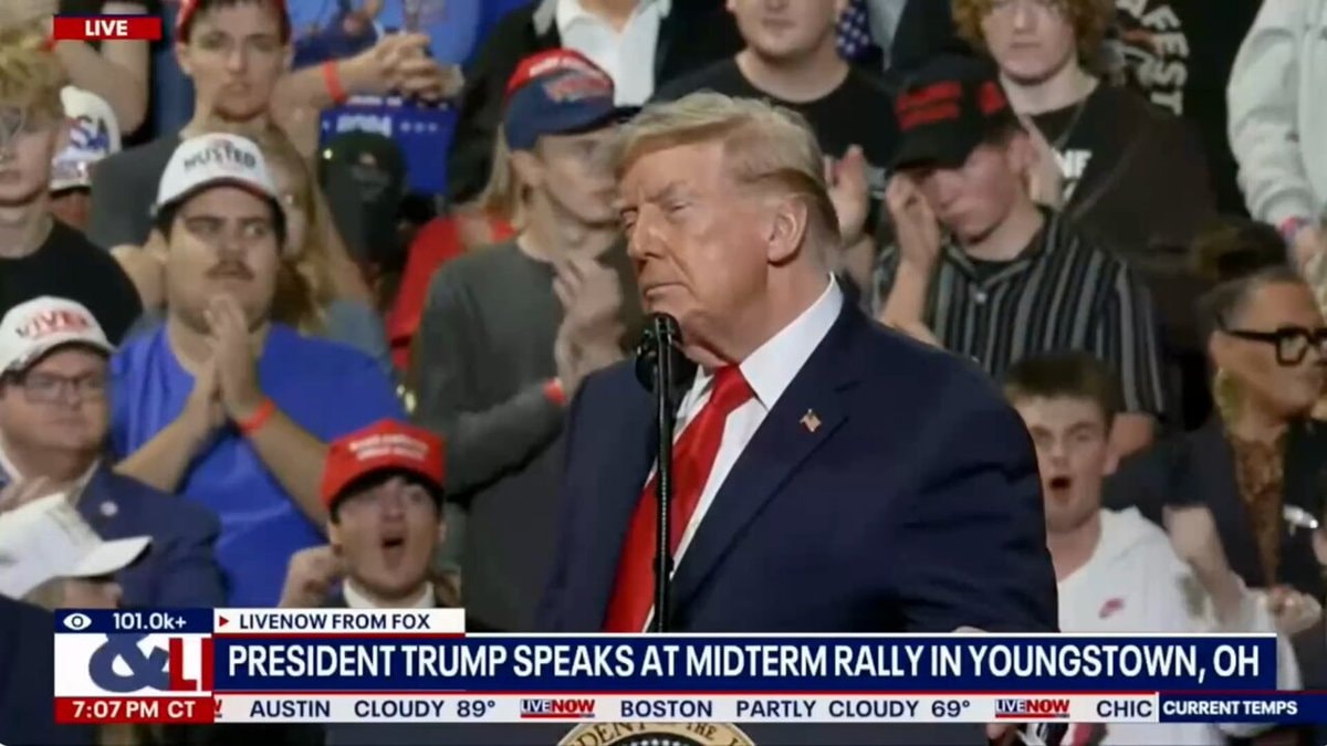 Trump rally chant response