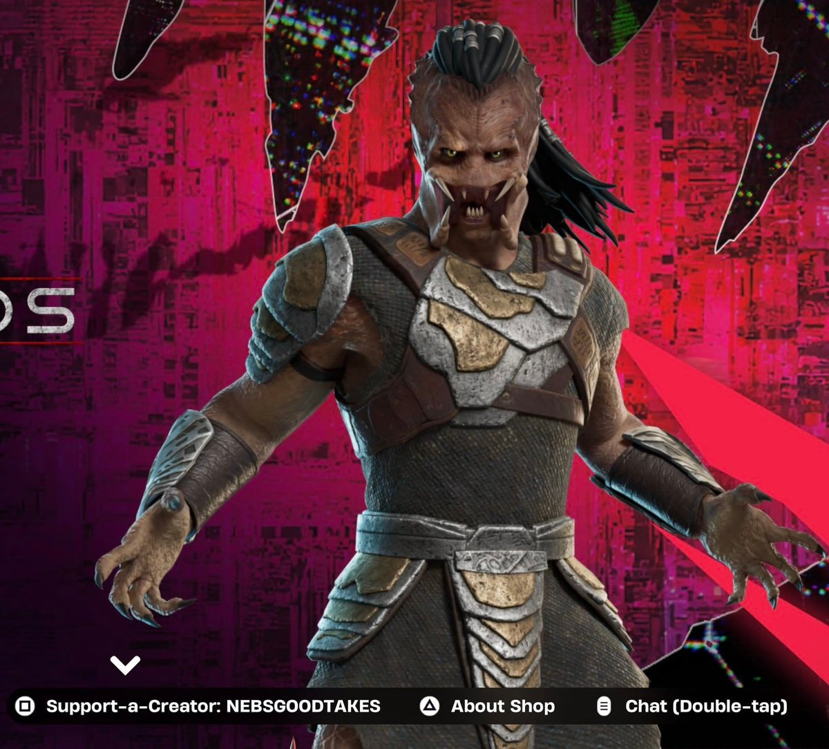 Fortnite Predator skin