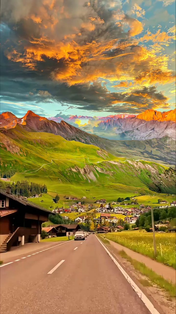 Vals Switzerland landscape