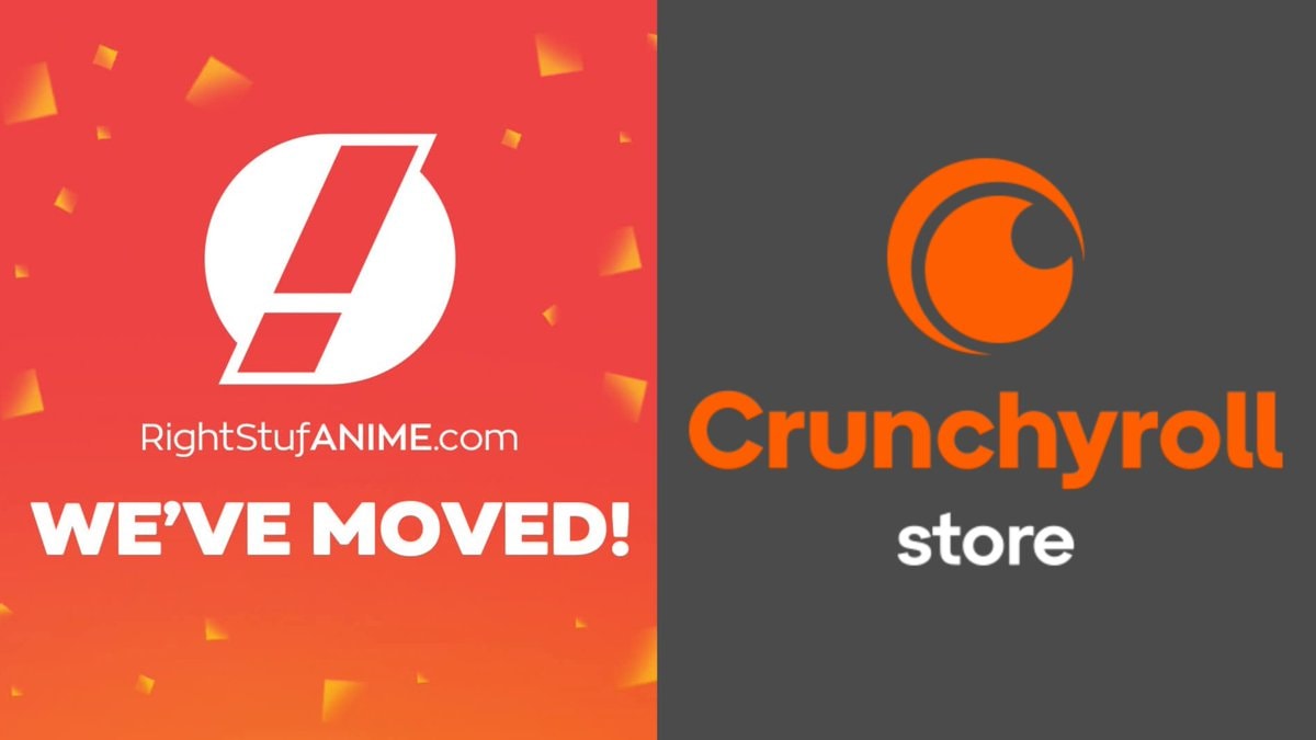 Right Stuf Anime Crunchyroll Store merger