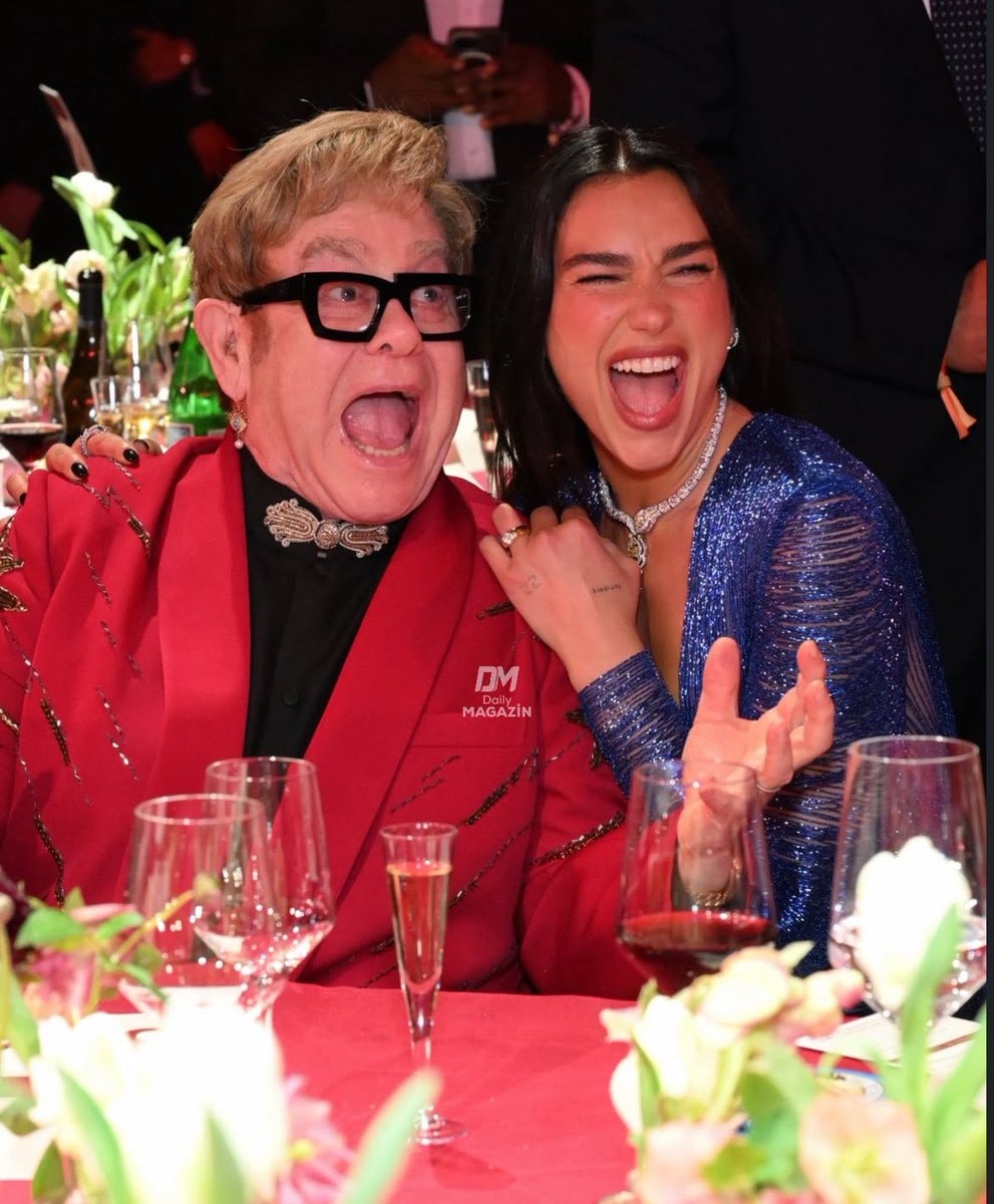Dua Lipa and Elton John friendship photos (photo 2 of 2)