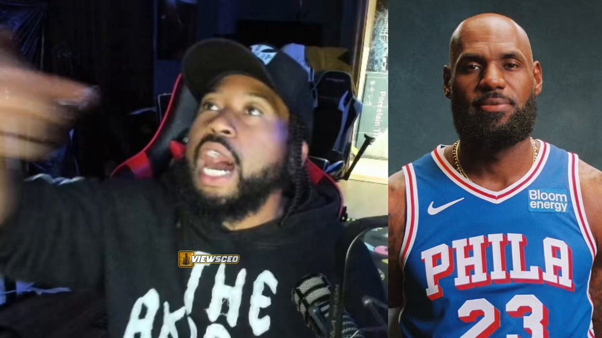 LeBron James avoids Akademiks Knicks game