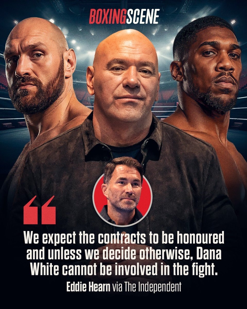 Eddie Hearn responds to Netflix claims about Dana White