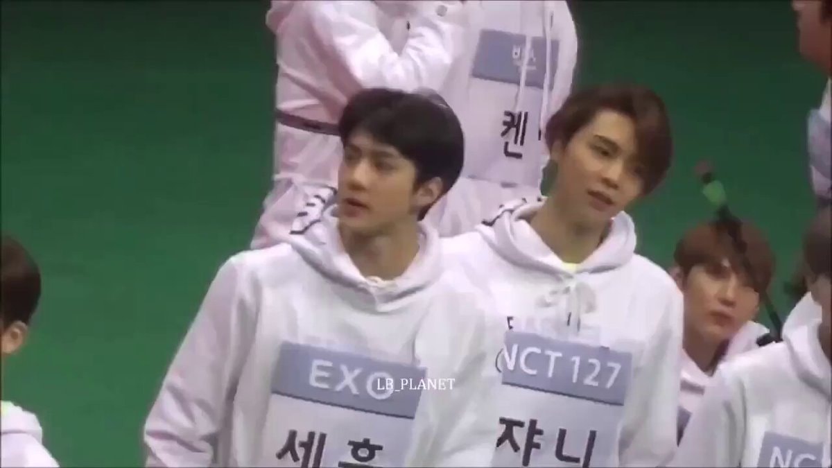 Sehun confuses Jeonghan with Johnny at ISAC