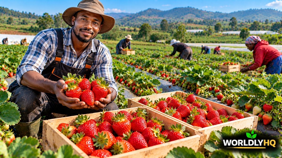 Strawberry production stats 2024