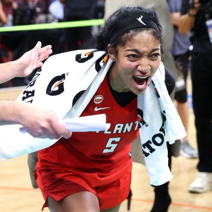 Angel Reese Atlanta Dream Finals