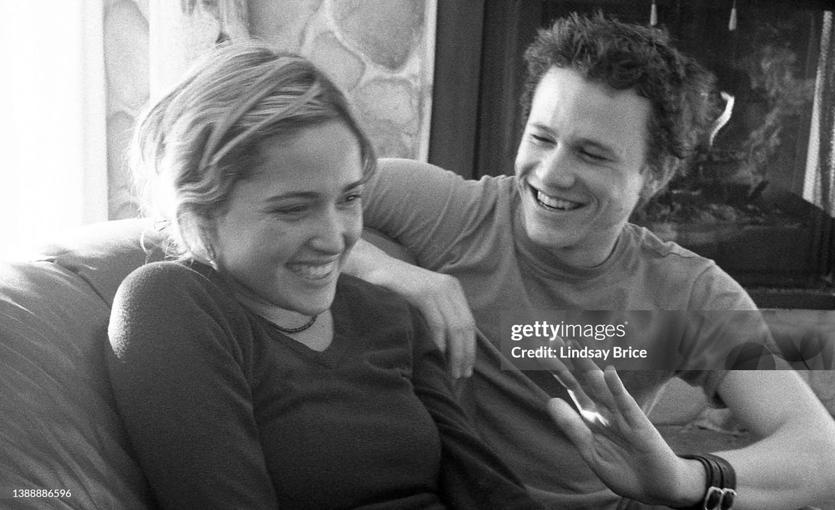 Heath Ledger and Rose Byrne at Sundance 1999 (photo 2 of 4)