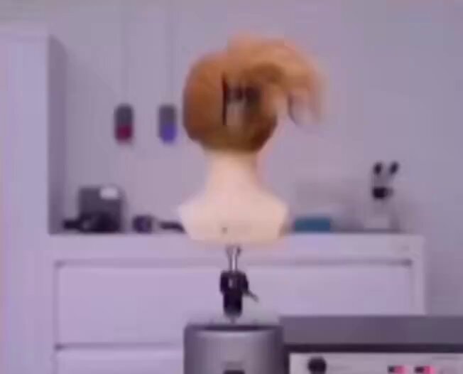 Dyson hair clip testing