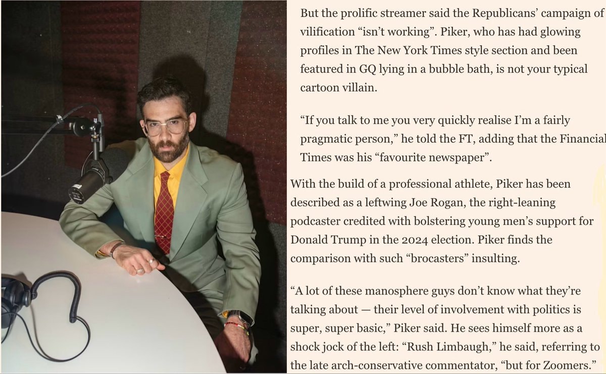 Hasan Piker Financial Times profile