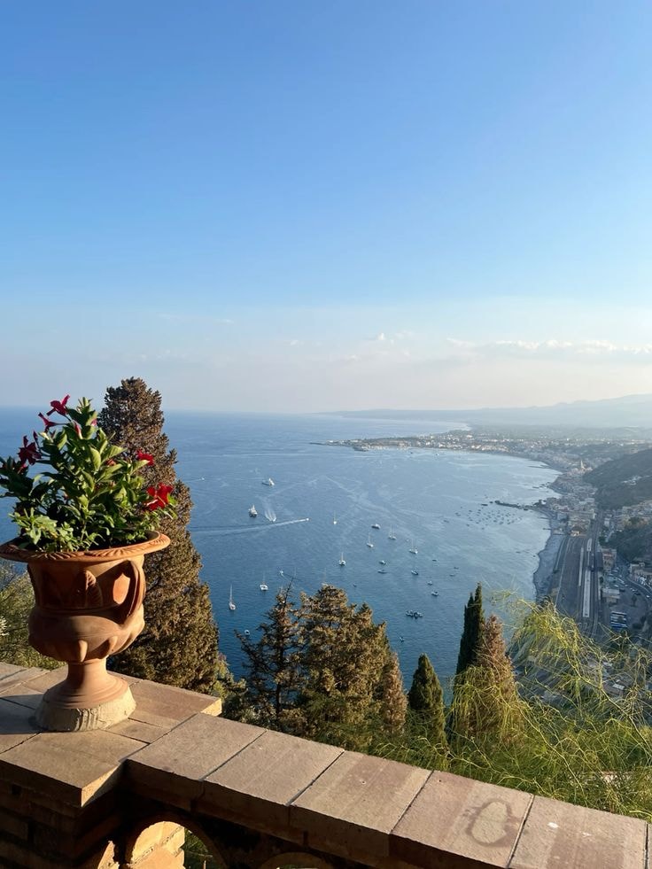 Sicily Italy seaside breakfast (photo 2 of 4)