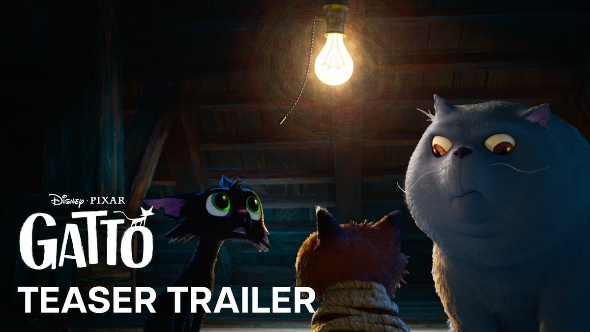 GATTO teaser trailer Pixar 2027