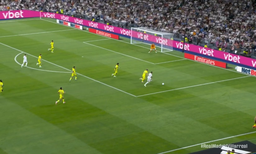 Kylian Mbappé at the Bernabéu