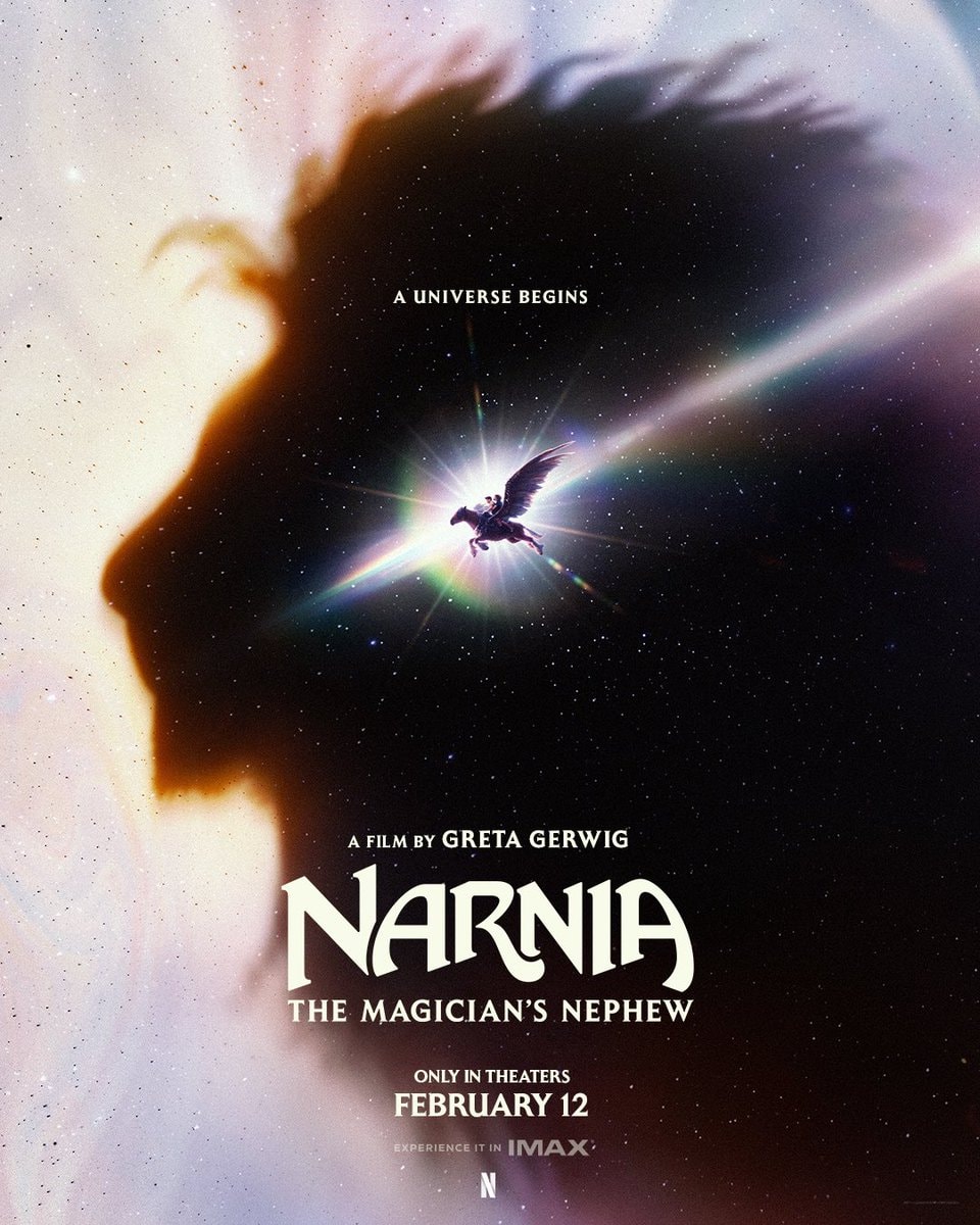 Greta Gerwig Narnia poster