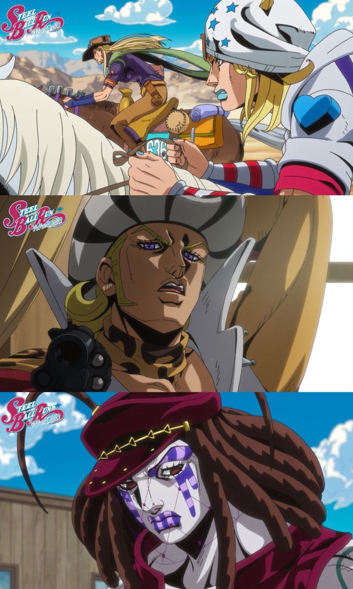 JoJo's Bizarre Adventure STEEL BALL RUN Episode 5 (photo 2 of 2)