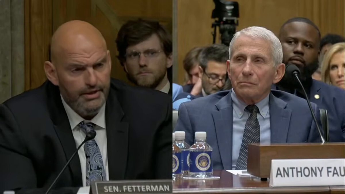 Fetterman regrets dismissing lab leak theory in front of Fauci