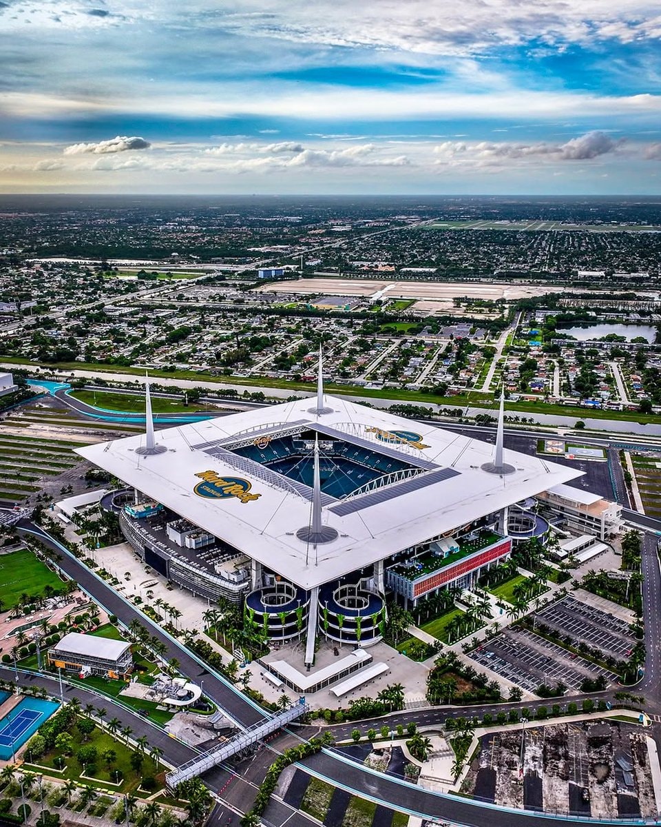 Hard Rock Stadium Miami aerial (photo 3 of 4)