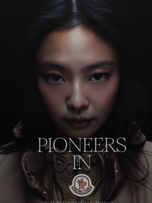 JENNIE Moncler Re/Icons edit