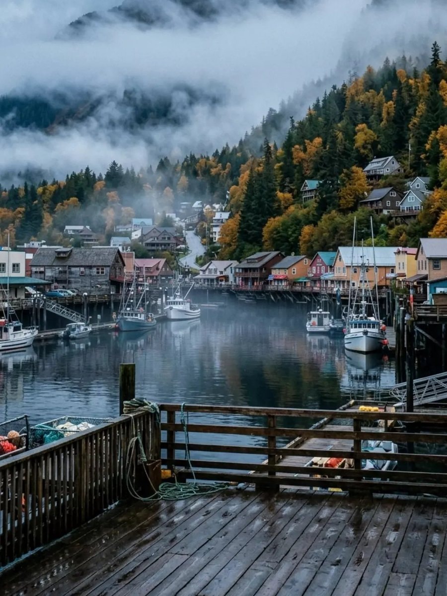 Alaska coastal harbor town (photo 2 of 4)