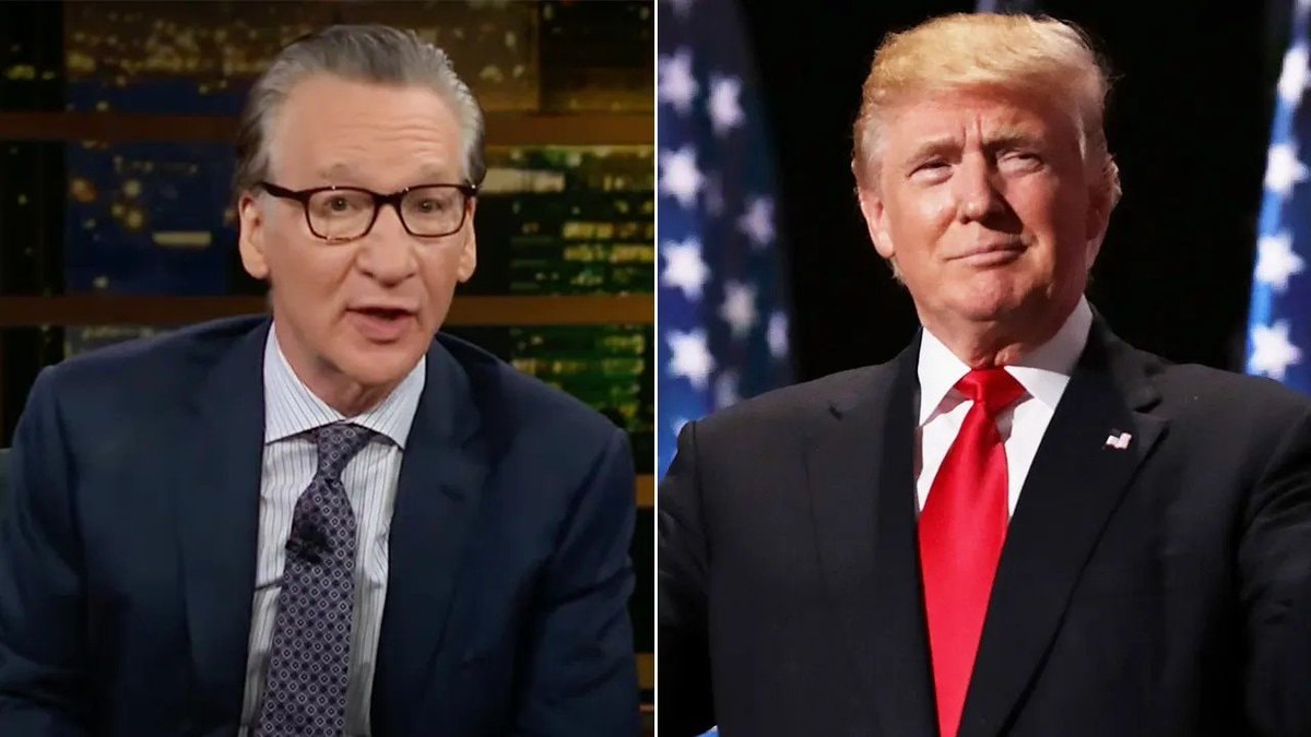 Bill Maher on Trump and the crime drop