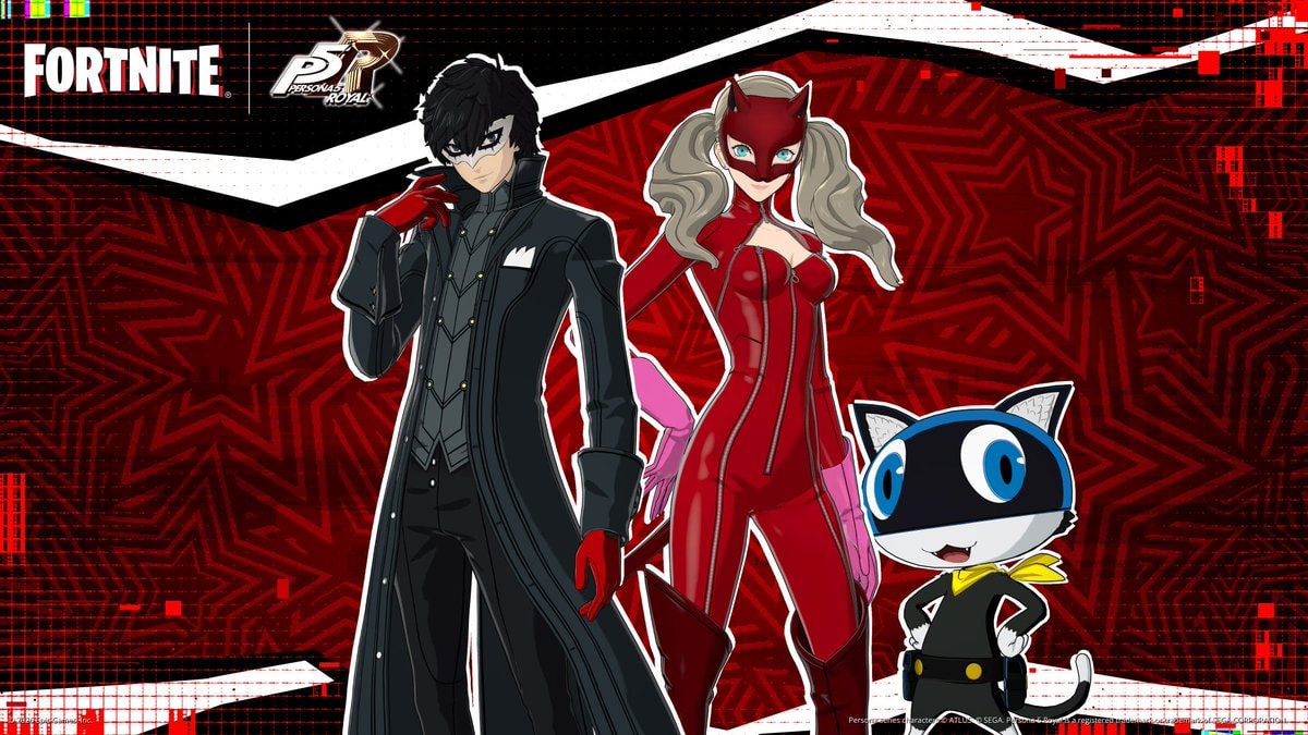 PERSONA 5 x FORTNITE collaboration