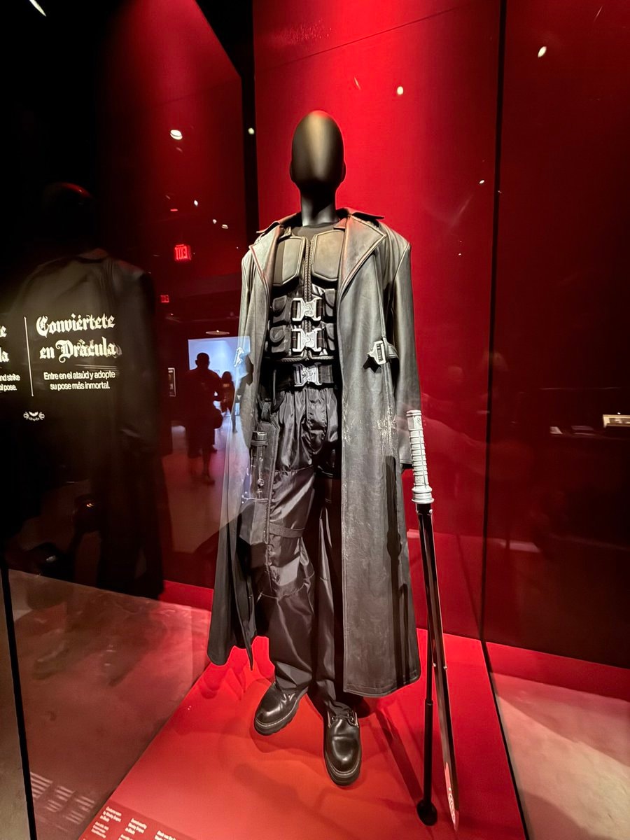 Wesley Snipes BLADE costume at Academy Museum