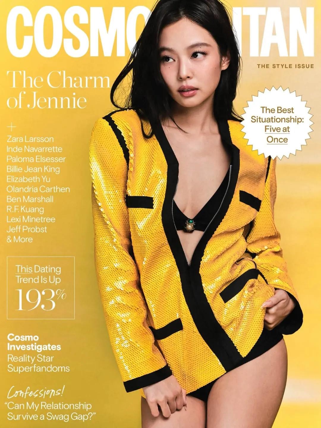 JENNIE Cosmopolitan US Fall 2026 cover (photo 1 of 4)