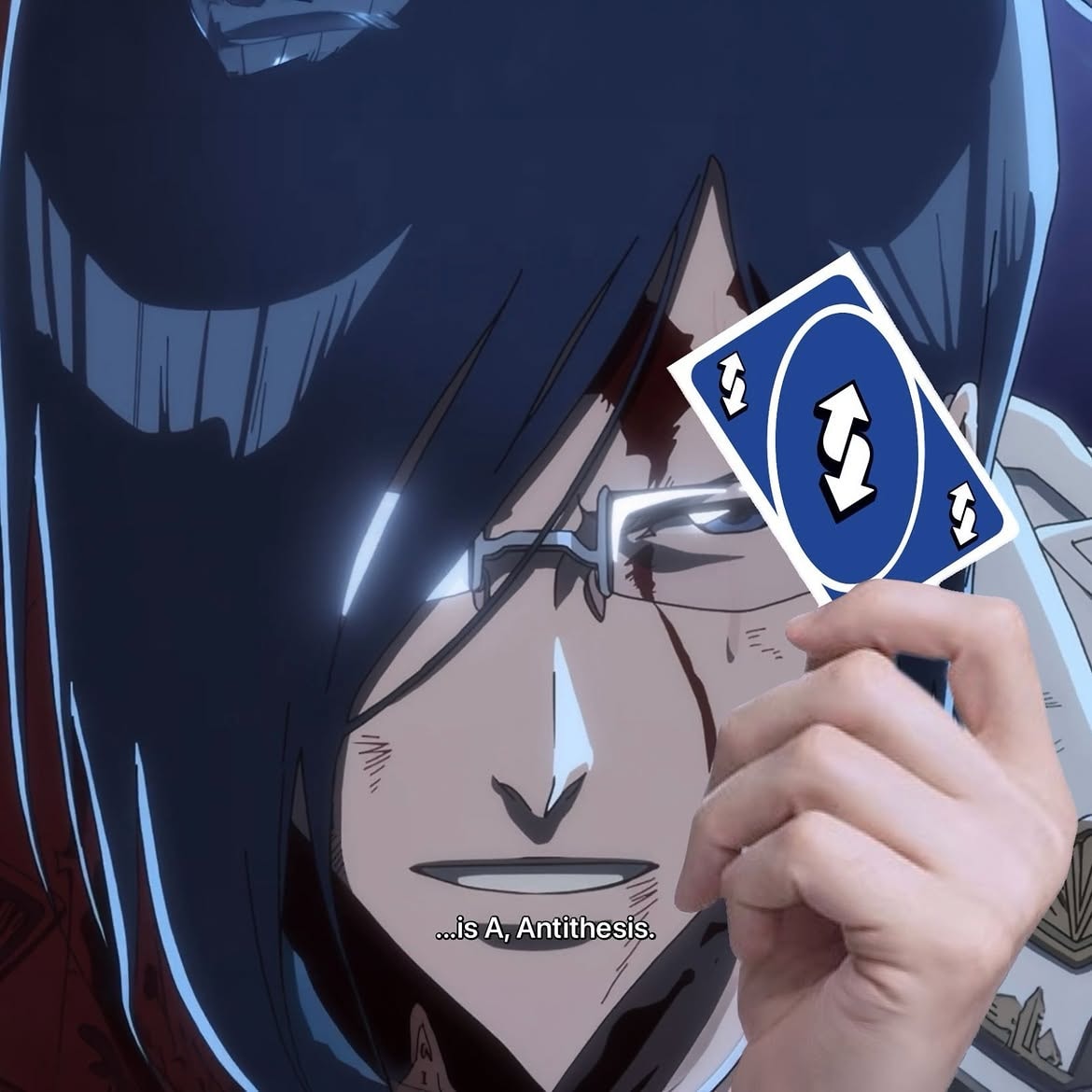 Uno reverse card A Antithesis