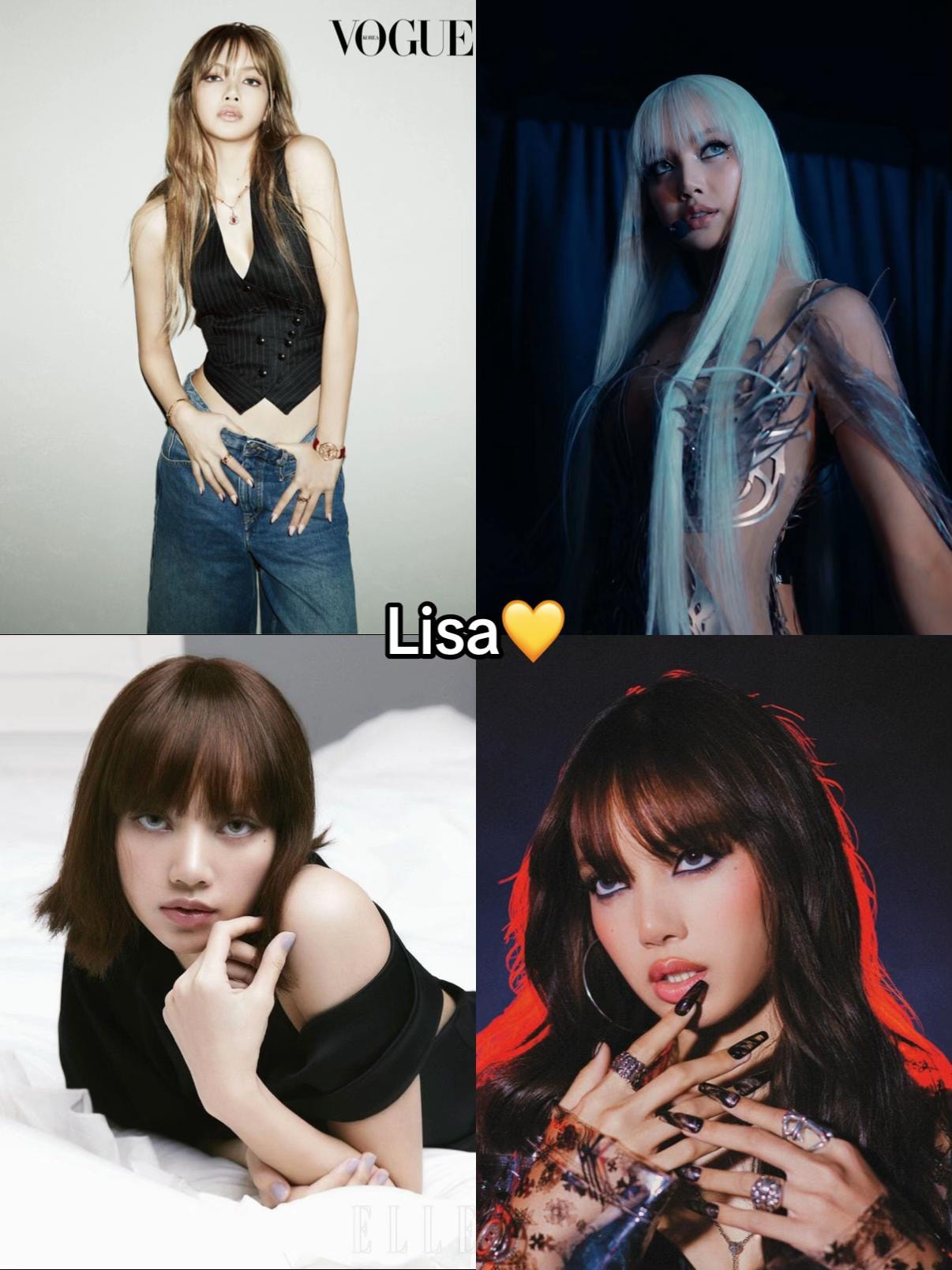 Rosé four looks (photo 3 of 4)