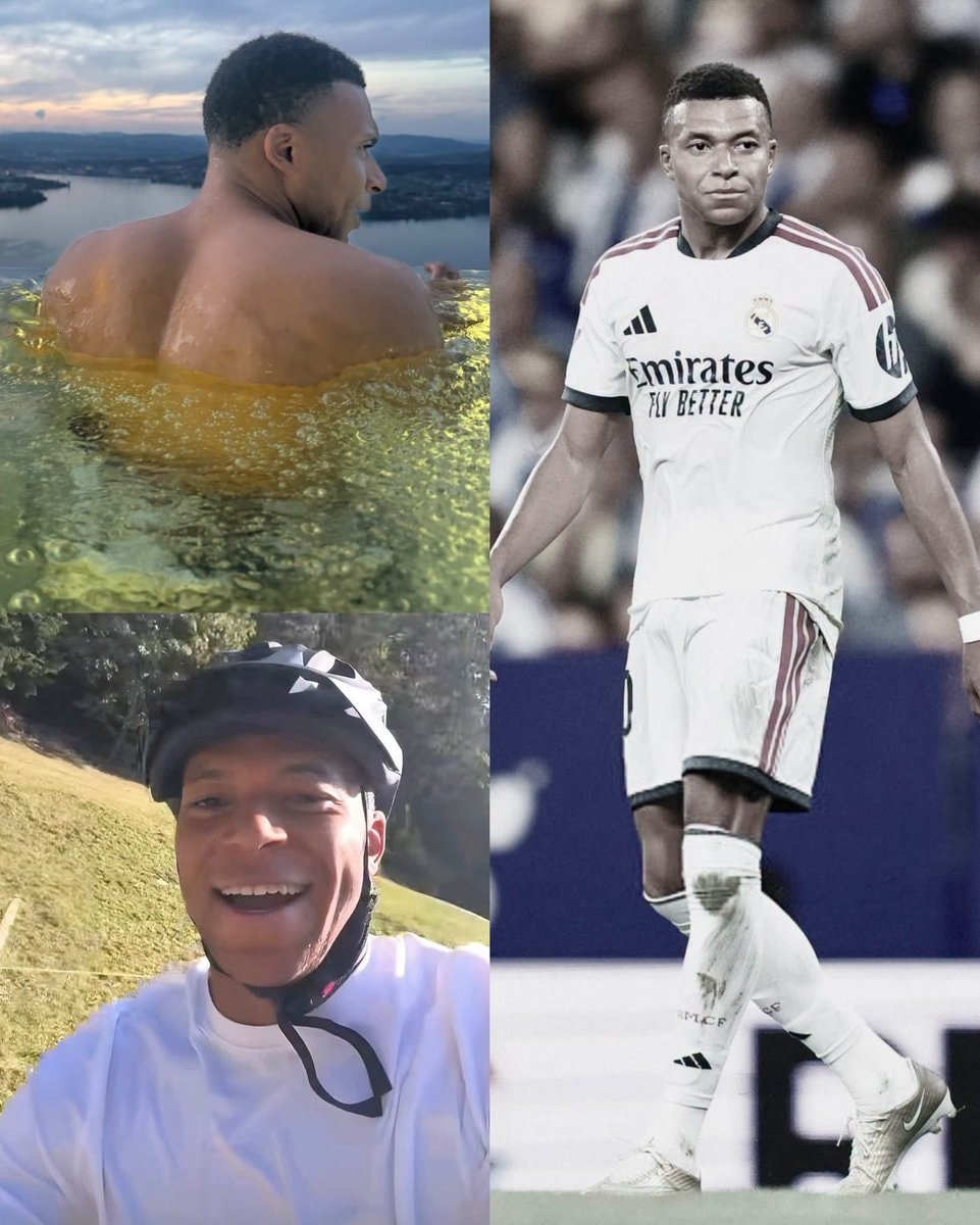 Kylian Mbappé Real Madrid vacation
