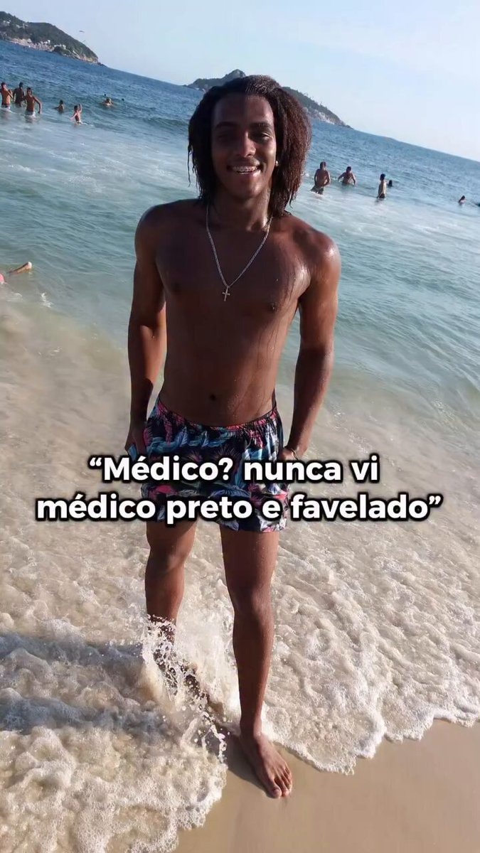 Médico nunca vi médico preto e favelado