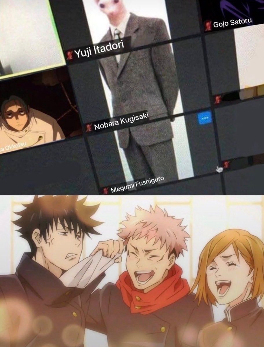 Yuji Itadori Nobara Kugisaki Megumi Fushiguro Gojo Satoru