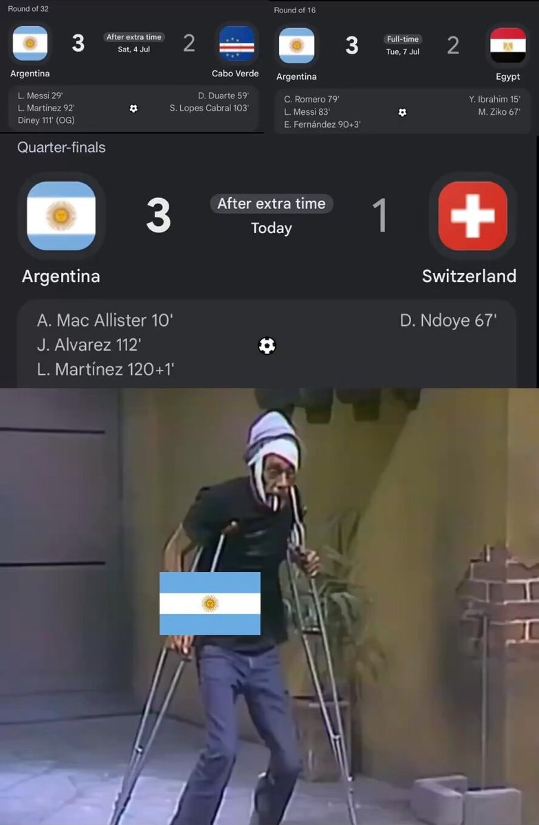 Argentina World Cup semifinal