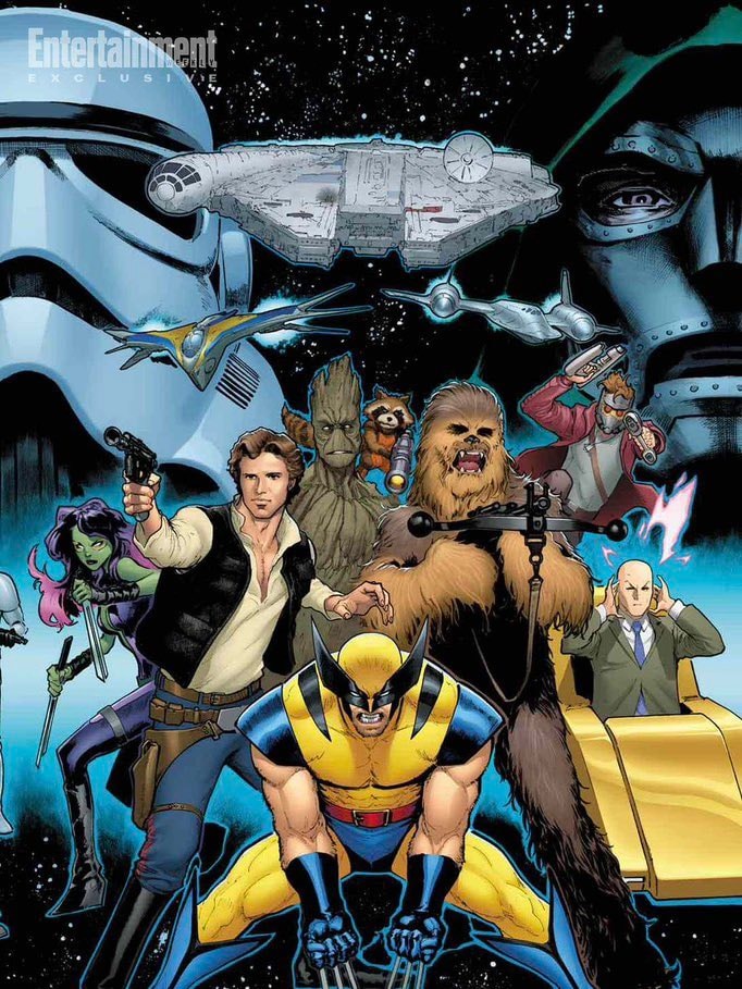 Star Wars x Marvel crossover canon