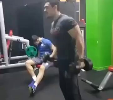 gym workout dumbbell