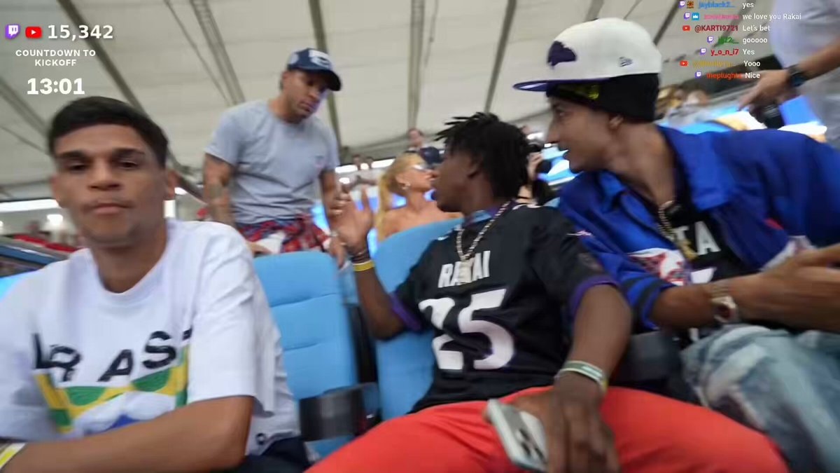 RaKai meets Vinicius Junior girlfriend